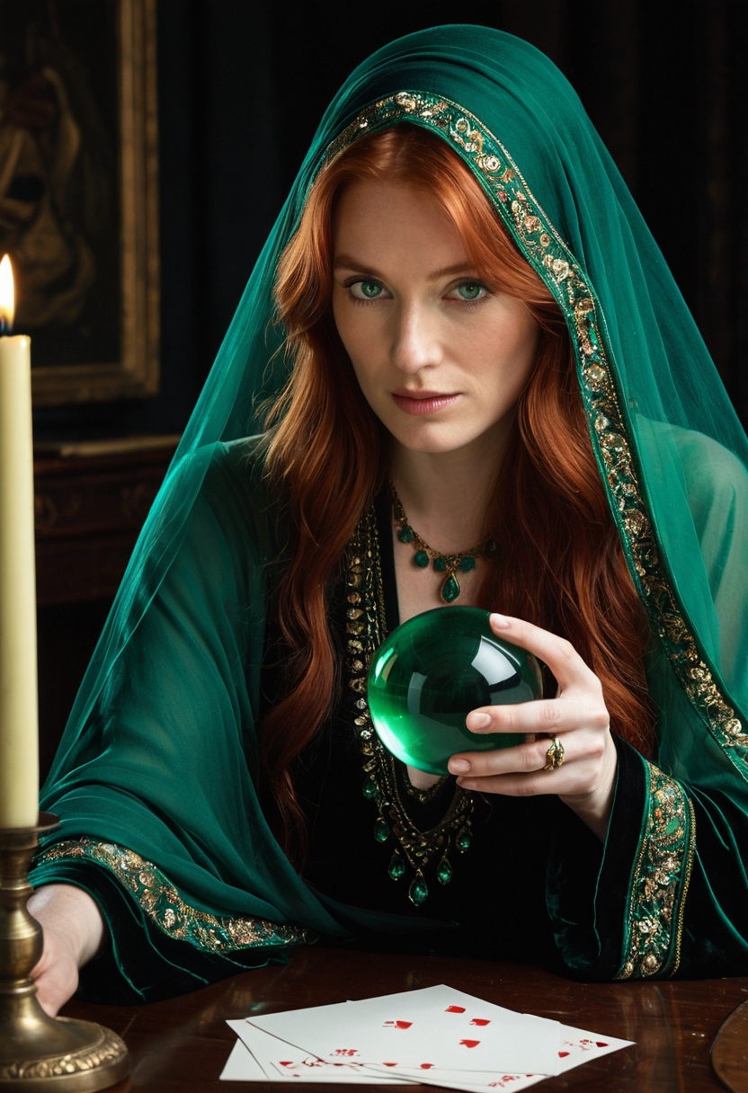 Morrigan, hooded